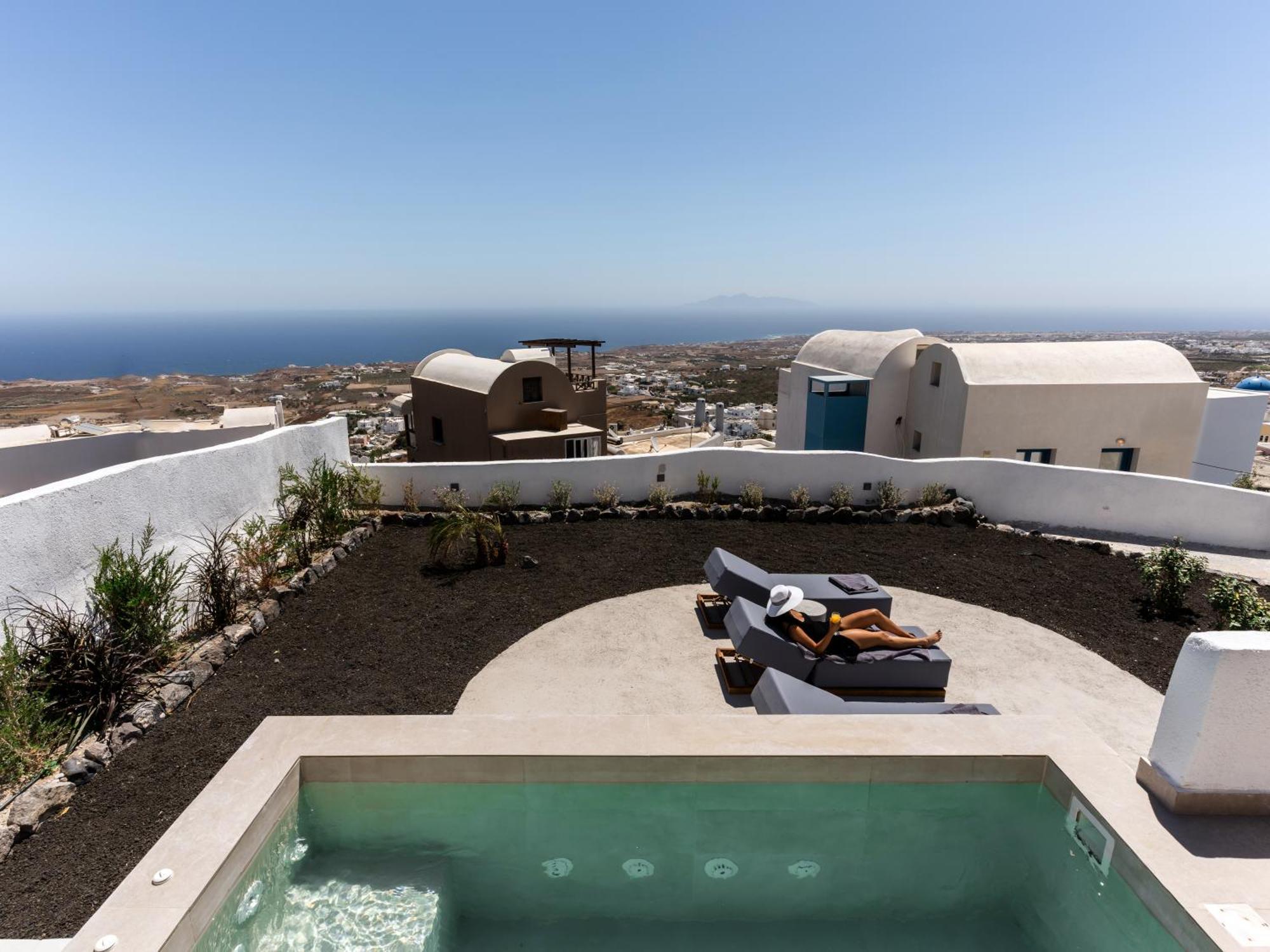 Willa Endless East Luxury House Fira  Zewnętrze zdjęcie
